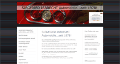 Desktop Screenshot of isbrecht.com
