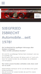 Mobile Screenshot of isbrecht.com