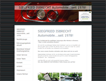 Tablet Screenshot of isbrecht.com